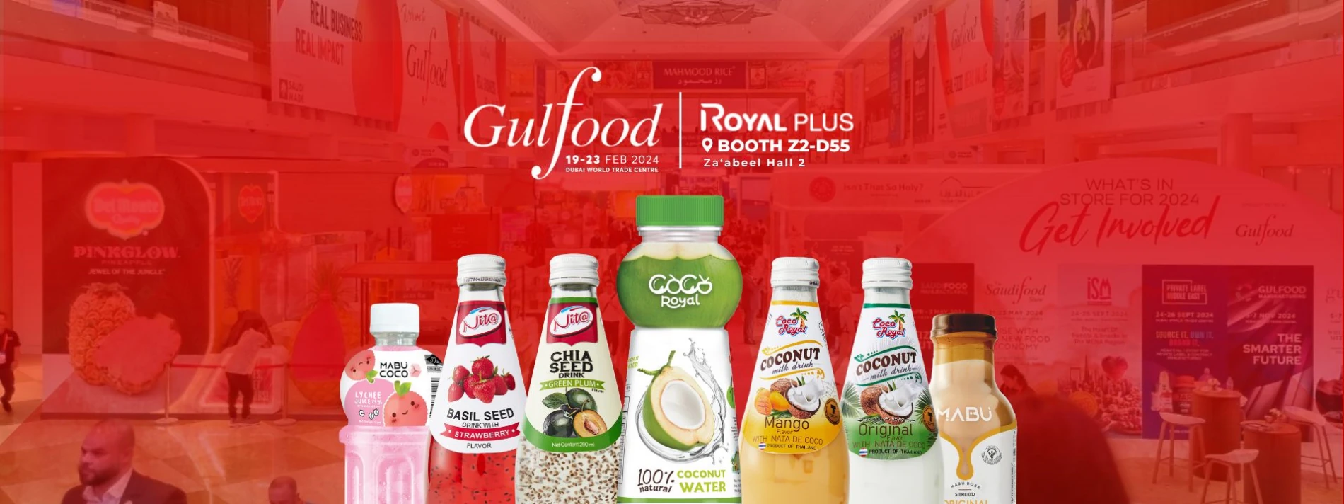 Royal Plus launches new products into the UAE market at Gulfood 2024.