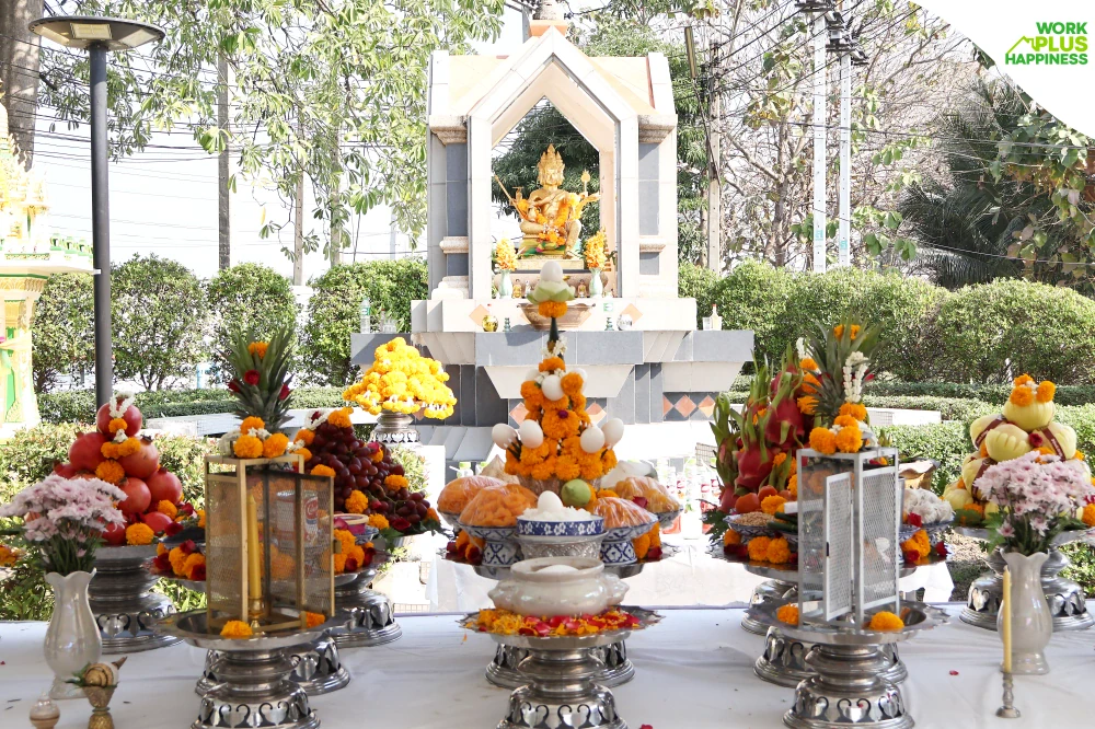 PLUS จัดกิจกรรมพิธีบวงสรวงและสักการะสิ่งศักดิ์สิทธิ์ ประจำปี 2569 (โรงงานอัมพวา)