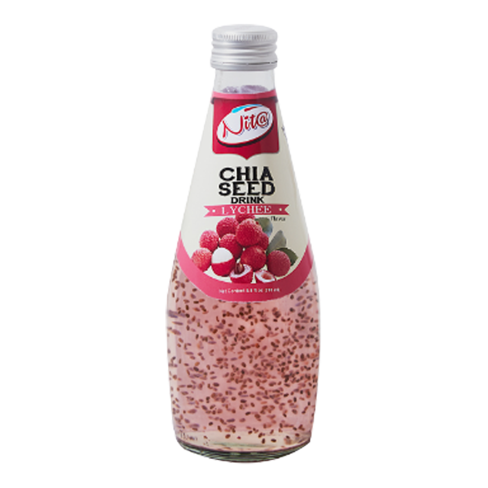 Fruit flavored mixed with chia seeds